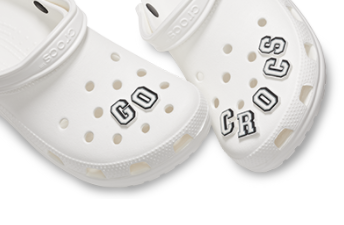 crocs decorations letters