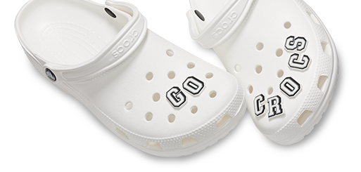 crocs with letters